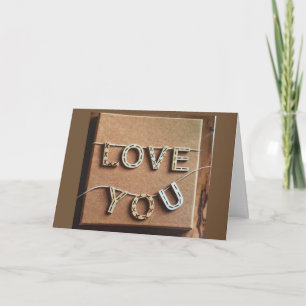 ***HAPPY 1st ANNIVERSARY*** LOVE YOU Card