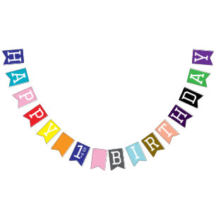 Happy 1st Birthday Bunting