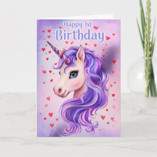 Happy 1st Birthday Card