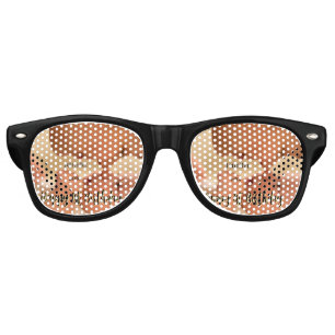Happy 1st birthday kids baby mother black yellow  retro sunglasses