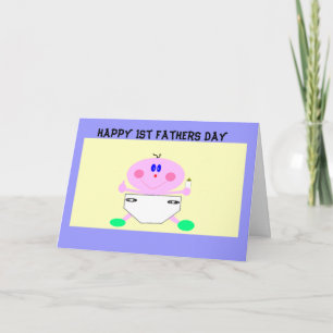 , Happy 1st Fathers Day Card