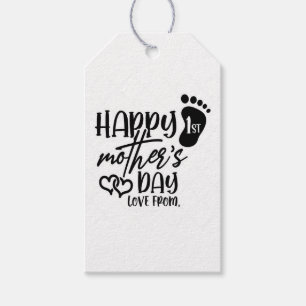 Happy 1ST Mothers Day Gift Tags