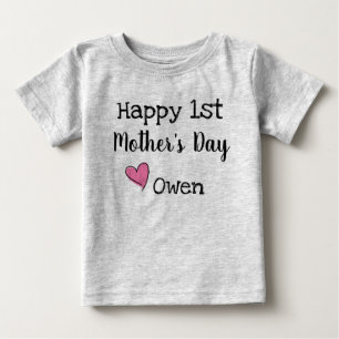 Happy 1st Mothers Day Shirt