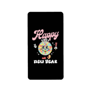 Happy 2024 label