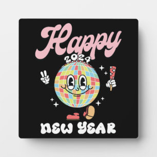 Happy 2024 plaque