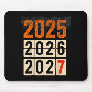 Happy 2026 2027 New Year Funny 67 Meme Six Seven M Mouse Pad