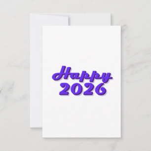 Happy 2026 invitation