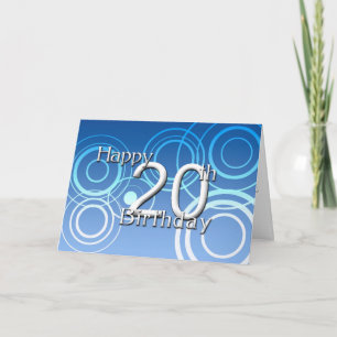 Happy 20th Birthday ( birthday) Card