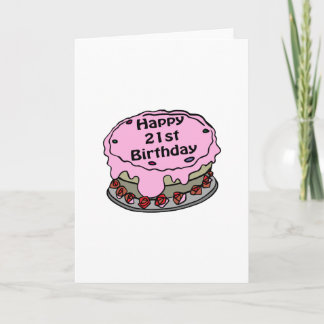 Happy 21st Birthday! Card
