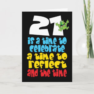 Happy 21st Birthday Card