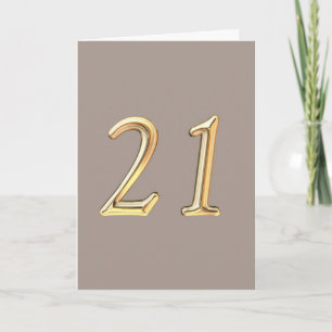 Happy 21st Birthday twentyfirst twentyone 21 21st Card