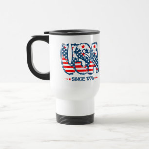 Happy 250th Anniversary America Travel Mug
