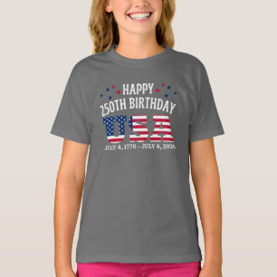 Happy 250th Birthday USA 4rth of July T-Shirt