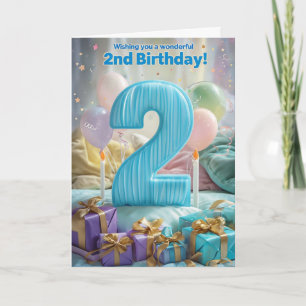 Happy 2nd Birthday Card