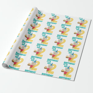 Happy 2nd Birthday, Wrapping Paper