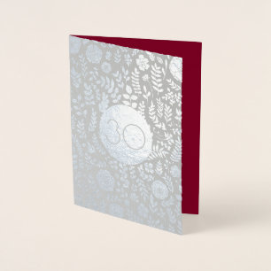 Happy 30th Anniversary Luxury  Foil Card