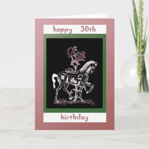 Happy 30th Birthday Card