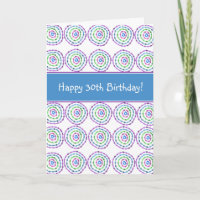 Happy 30th Birthday! Card