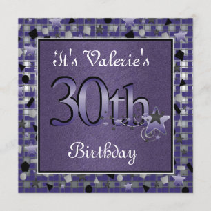 Happy 30th Birthday Party Invitation
