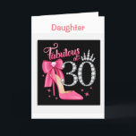 HAPPY *30th BIRTHDAY TO  YOU *DAUGHTER* Card<br><div class="desc">HAPPY **30th*** BIRTHDAY  ***DAUGHTER**** THANKS FOR STOPPING BY ONE OF MY EIGHT STORES!</div>