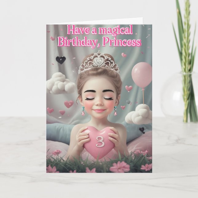 Happy 3rd Birthday Card (Front)