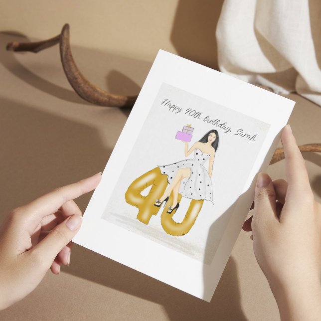 Happy 40th birthday poster (Creator Uploaded)