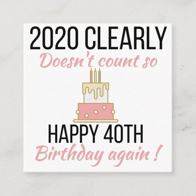 Happy 41st Birthday, Funny  41st birthday card (Front)