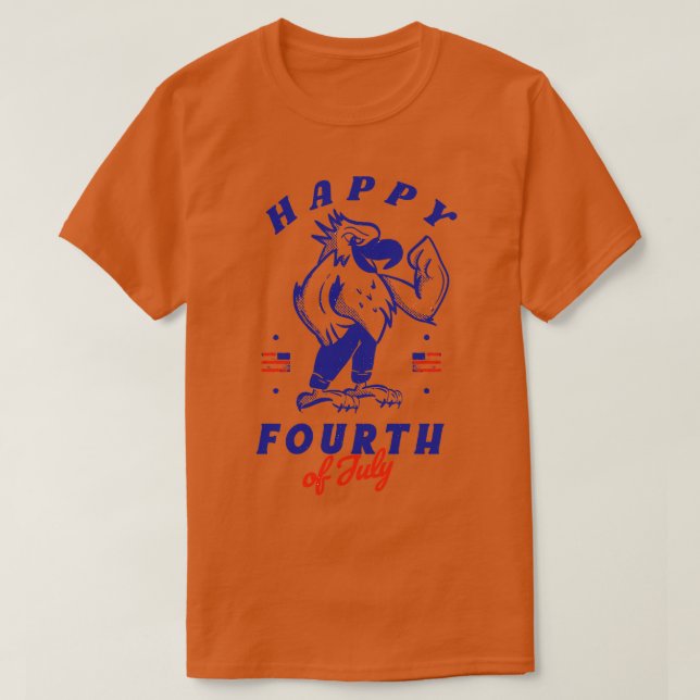Happy 4th July (7) T-Shirt (Design Front)