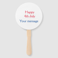 Happy 4th July independence day add name text
