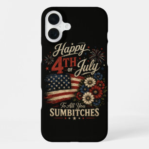Happy 4th July iPhone 16 Plus Case