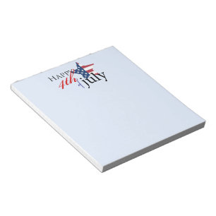 Happy 4th of July 1 Notepad