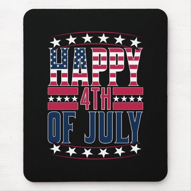 Happy 4th of July-69413 Mouse Pad (Front)