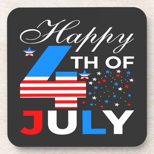 Happy 4th Of July-97958 Coaster (Front)