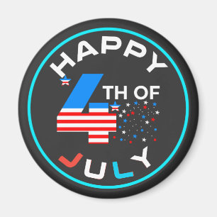 Happy 4th Of July-97958 Magnet