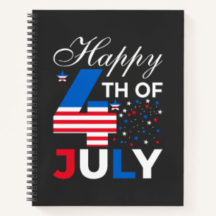 Happy 4th Of July-97958 Notebook