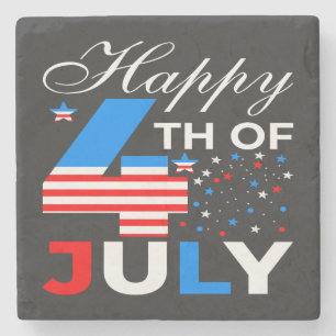 Happy 4th Of July-97958 Stone Coaster