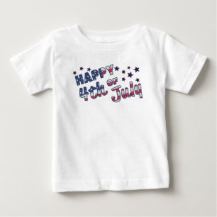 Happy 4th of July Baby T-Shirt