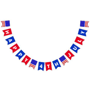 Happy 4th of July Bunting