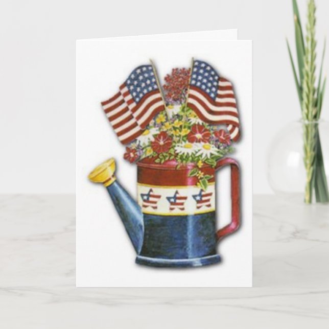 Happy 4th Of July Card (Front)