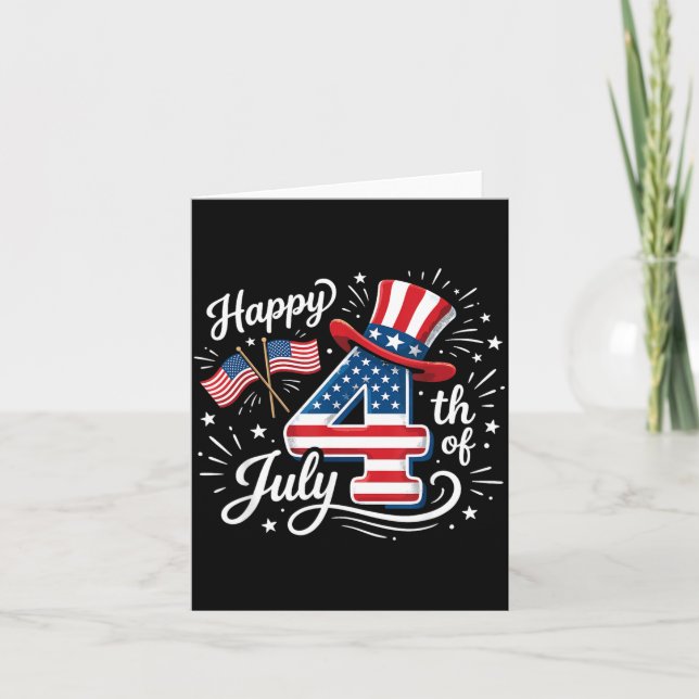 Happy 4th of July Card (Front)