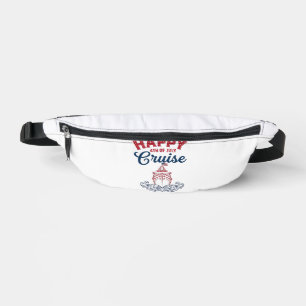 Happy 4th of July Cruise Patriotic Ship Design_1 Bum Bags