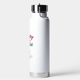 Happy 4th of July Cruise Patriotic Ship Design_1 Water Bottle