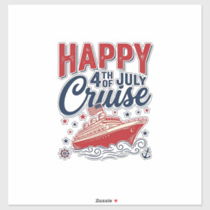 Happy 4th of July Cruise Vintage Patriotic Shirt_1