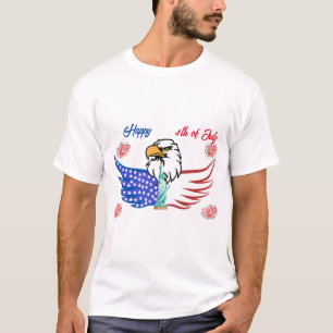 Happy 4th Of July  Design T-Shirt