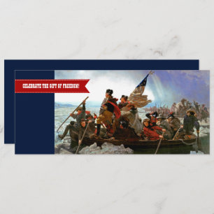 Happy 4th of July. Fine Art Custom Flat Card