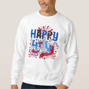 Happy 4th of July Fireworks USA-63261 Sweatshirt