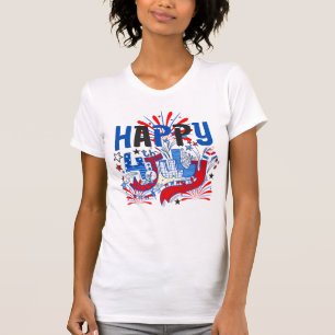 Happy 4th of July Fireworks USA-63261 T-Shirt