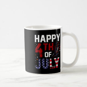 Happy 4th Of July For Woman Men Kids Usa Independe Coffee Mug