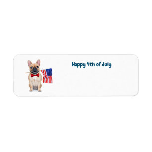 Happy 4th of July French Bulldog 