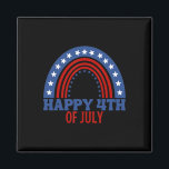 Happy 4th Of July Funny Usa Flag For Independence  Magnet<br><div class="desc">Happy 4th Of July Funny Usa Flag For Independence Day</div>